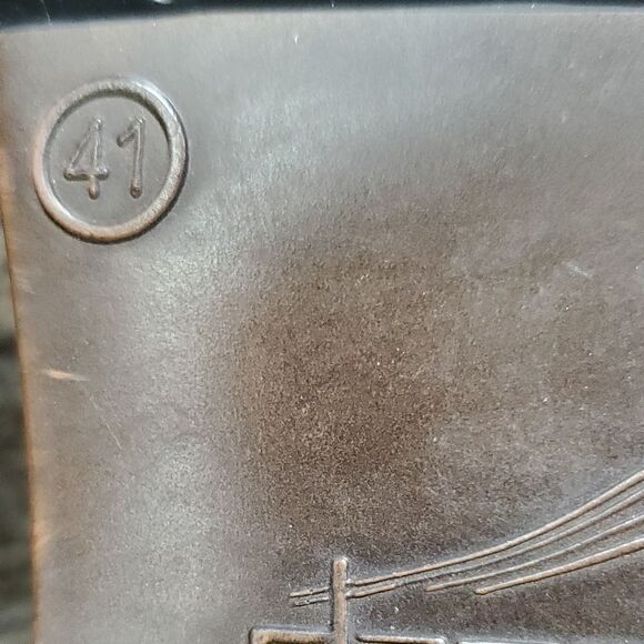 Dansko Black & Brown Leather Clogs - Picture 4 of 7